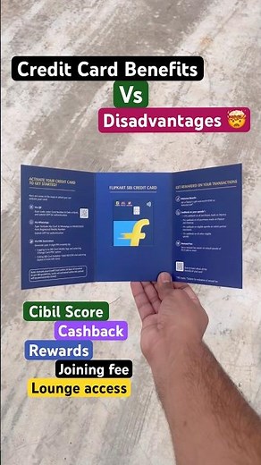 Credit Card Benefits vs Disadvantages 🤯 How to use credit cards 🔥