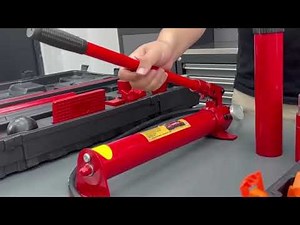 Split Hydraulic Jack Demo | Safe & Efficient Lifting#hydraulicjack #hydraulictools #tools