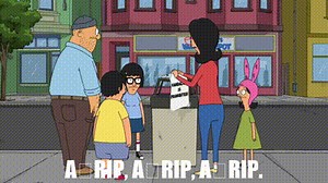 A‐rip, a‐rip, a‐rip.