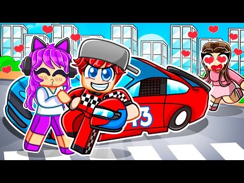 Rizzing Girls With The NEW $500,000 NASCAR Car in Roblox Driving Empire!
