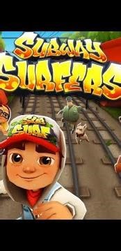 Playing subway surfurs