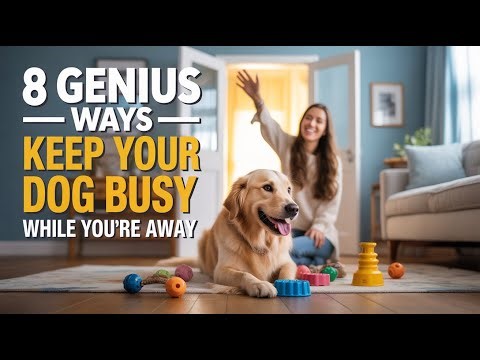8 Genius Ways to Keep Your Dog Busy While You’re Away