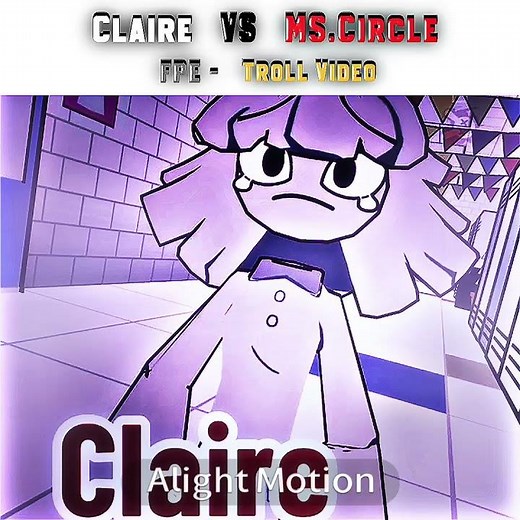 Claire VS Miss Circle 💀🔥 | Edit fundamental paper education |Fpe #fpe #edit