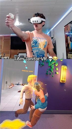 The Worst Janitor Ever in I Am Janitor VR
