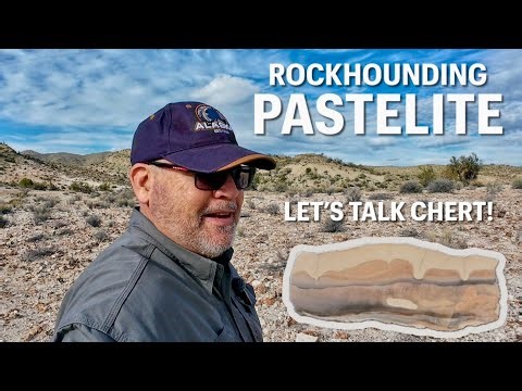 Rockhounding Pastelite! Burro Creek Arizona's Amazing Chert