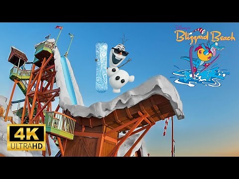 Blizzard Beach Disney 2025 | Summit Plummet POV in Stunning 4K 60FPS