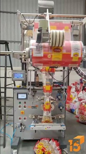 Minmax suite type VFFS soya chunks packing machine model MVP 350