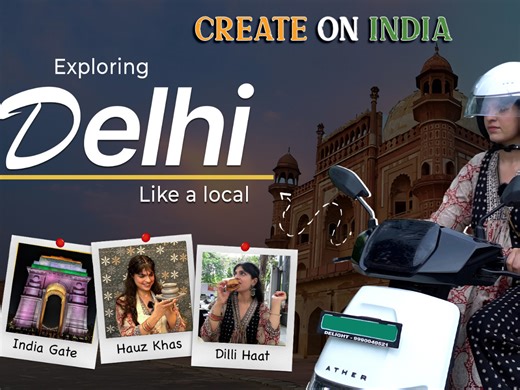 Exploring Delhi like a local | Create On India EP 4