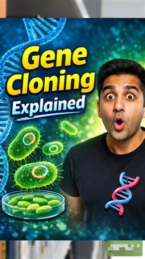 Gene Cloning Explained in 30 Seconds