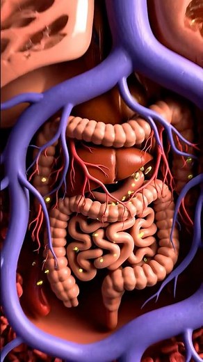Blood Circulation Explained | Heart & Digestive System