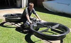 Hoverbike prototype is world’s first flying motorcycle