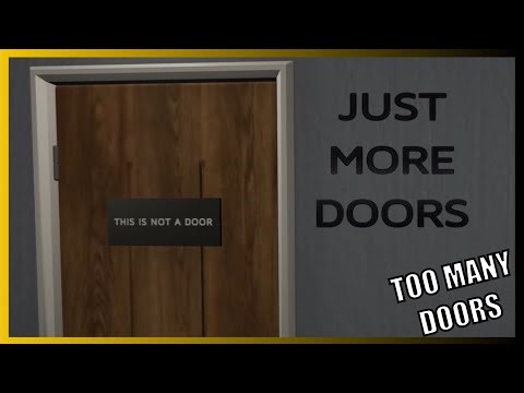 The Backrooms with added Doors... | Just More Doors