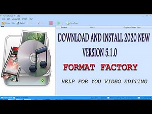 How To Download And Install Format Factory 5.1.0 | How To Use Format Factory Tutorial in Hindi 2020