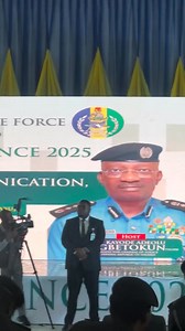 Today, 8th December 2025, the Inspector General of Police, IGP Kayode Egbetokun, PhD, NPM, delivered the opening address at the 2025 Police Public Relations Officers’ Conference held at the Police Resource Centre, Jabi. His remarks officially kicked off the gathering of all Police Public Relations Officers from commands and formations across the country ©Patrick Reed #fypシ゚viralシ #nigeria #police #abujabusiness | Nigeria Police Radio 99.1 FM
