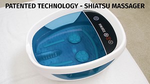 Watch HoMedics Shiatsu Bliss Footbath Foot Spa with Heat Boost on Amazon Live