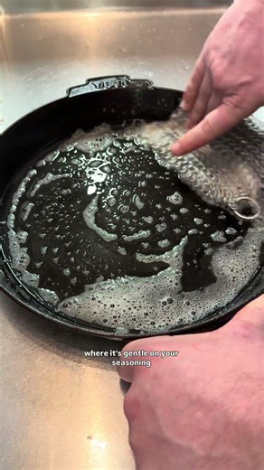 Cast iron and chainmail ⬅️ peanut butter and jelly