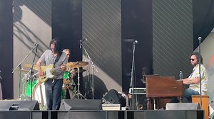 Rehearsing with The Honnet Brothers before the show tonight at the Thrill Blues Festival 😎 Anthony Honnet 🎹 Davy Honnet Drummer 🥁 Kelly Roberts 📸 More photos and videos coming soon! | Robben Ford Music