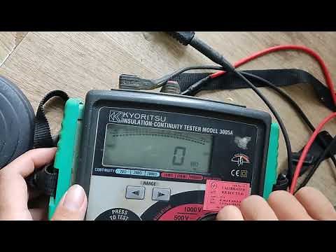 Kyoritsu Insulation-continuity tester Model 3005A