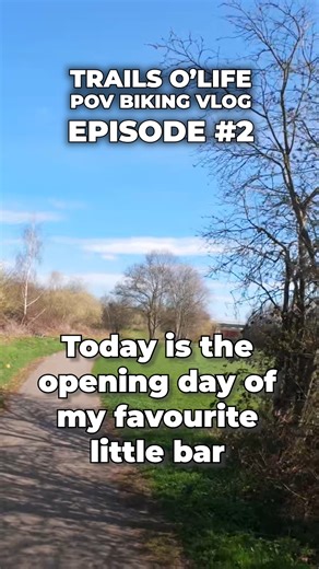 Hidden bar on the Trans Pennine Trail #vlog #mtb #ebike #cycling #bikelife #yorkshire #pov #biking #nature #relaxing | Trails o'Life