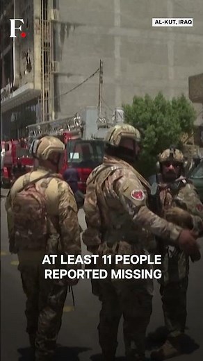 Iraq: Fire at Al-Kut City Shopping Mall Kills At Least 69 | Subscribe to Firstpost | N18G