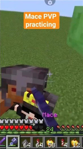 Zombie command in discription master Mace PVP like a pro. #applemc #pvp #elytrapvp #macepvp