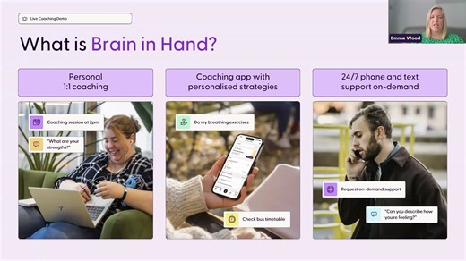Brain in Hand – Live Coaching Demo (30/07/25)