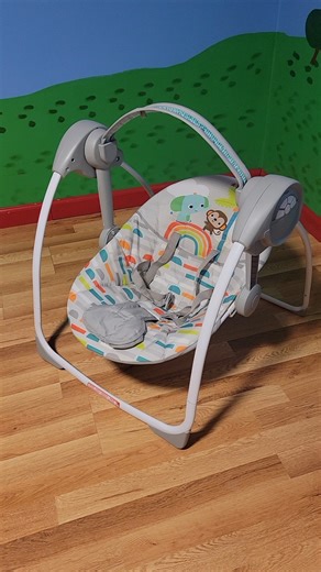 Swing ALL THE WAYS with this baby swing!