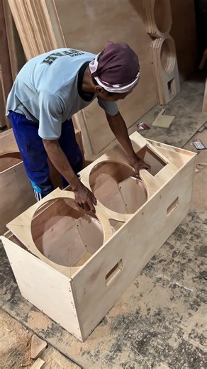 SR 15 inch dual speaker box assembly #tutorial #woodworking #speakerbox #diy