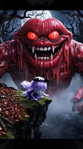 My Halloween Makeup Tried to EAT ME 😈