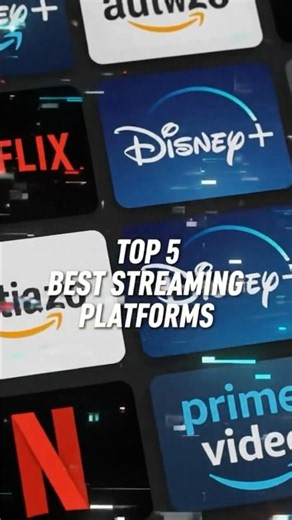 Top 5 Best Streaming Platforms! The Ultimate List! #top5 #netflix #streaming