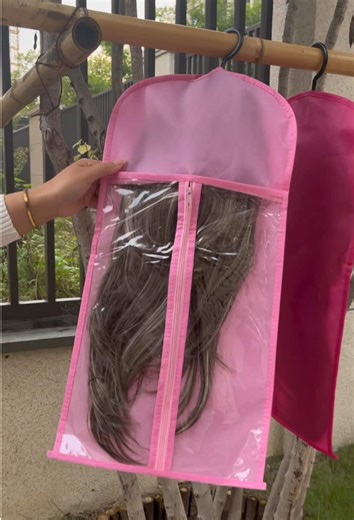 Wig storage bags with hanger#wigbag #storagebag #TikTokShopRestock #hanger #halloween