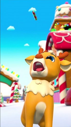 Kling Glöckchen Weihnachtslied für Kinder #shorts #music #jinglebell #cartoon