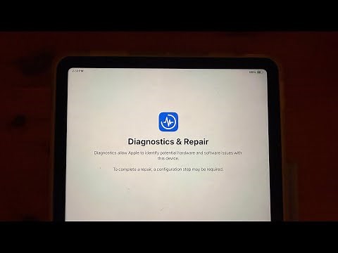 How to run diagnostics on iPad (2024 models and newer)