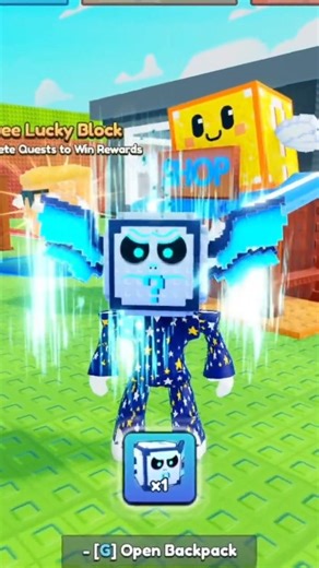 Unlocked Cyborg Block #roblox