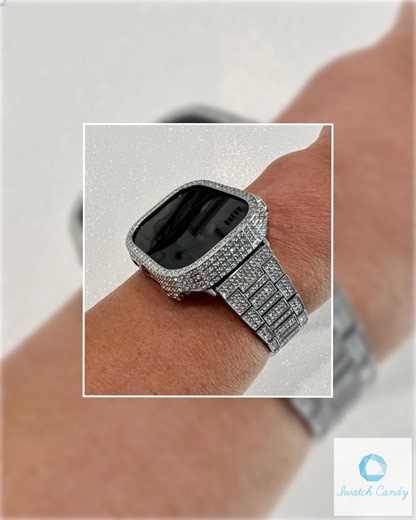 Elevate your everyday elegance! ✨💎 Introducing our 49mm Ultra Apple Watch Band, adorned with stunning Swarovski Crystals—this isn't just a watch band; it's a lifestyle statement! Whether you’re at work or out for brunch, its dazzling design combines bling and functionality, allowing you to express your unique style while keeping your tech secure. Shine on every occasion and experience the confidence that comes with a sparkling twist! 💖🌟 Don’t let your wrist go naked—dress it up before your fr