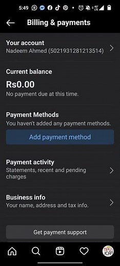 How to add payment method credit card or debit card in Instagram | Computer Educator