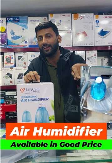 Lifecare Ultrasonic Air Humidifier.... #airhumidifier #humidifier #lifecare #surgicalsstore @Medical Lab