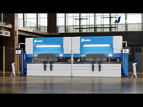 How Does HARSLE SyncBend Tandem Press Brake Machine Work