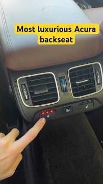 Most Luxurious Backseat Of Any Acura #rlx #carreview #acura