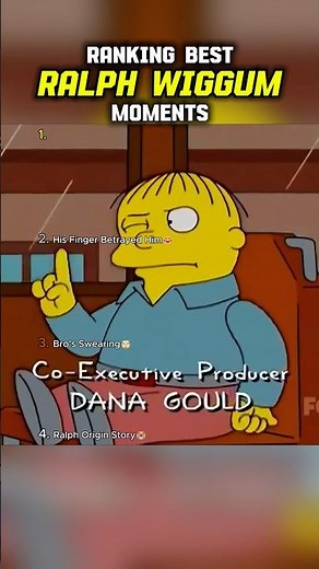 Ralph Wiggum Best Moments 😭 #shorts