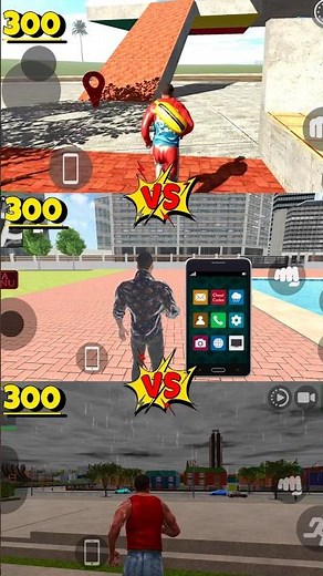 Testing 300 Cheat Code in 3 Games! 😱 IBD3D Vs ITA Vs ICABS | Result? 🔥#gaming #shorts