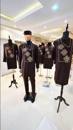 Elegant Men’s Kaftan Design | Luxury African Senator Wear | Embroidered Native Outfit 2025