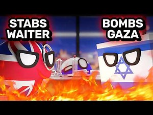 COUNTRIES FIGHT OVER WHO PAYS THE BILL | Countryballs Animation