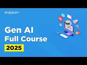 Gen AI Full Course 2026 | Gen AI Tutorial for Beginners | Gen AI Explained | Gen AI | Simplilearn