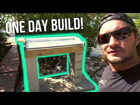 Fish Cleaning Station FAST BUILD! {How To}