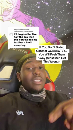 Replying to @emotional unavailable If you don’t do no contact correctly, you’re not detaching… you’re pushing them further away. Most men think no contact is about ignoring, blocking, or trying to “win” their ex back. It’s not. No contact is about rebuilding your value, your frame, your emotional control, and your self-respect. If you’re stalking their stories, posting for a reaction, waiting for a text, or secretly hoping they notice you — you’re doing it wrong. Real no contact shifts the power
