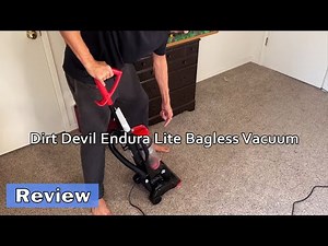 Dirt Devil Endura Lite Upright Bagless Vacuum Cleaner - Review 2025