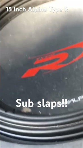 Alpine Type-R 15” Subwoofer Demo