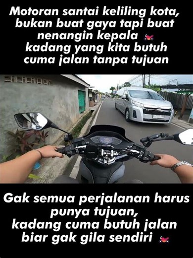 Riding the PCX is relaxing but the vibes are different 😎