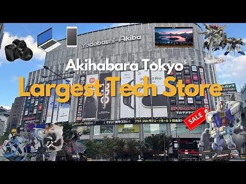 Exploring the Tokyo’s Largest Electronics Store: Yodobashi Camera in Akihabara